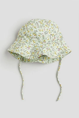 Floral-patterned Sun Hat