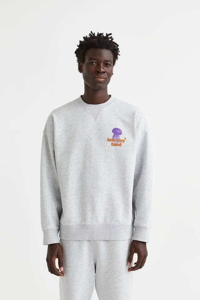 Oversized Cotton Sweatshirt