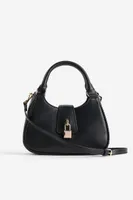 Padlock-detail Crossbody Bag