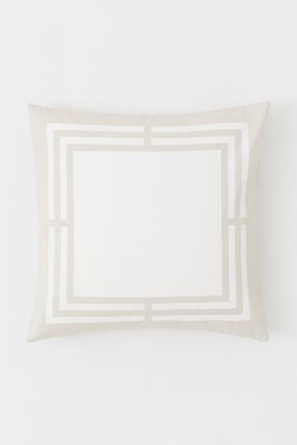 Housse de coussin en satin