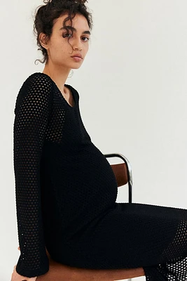 MAMA Hole-knit Dress