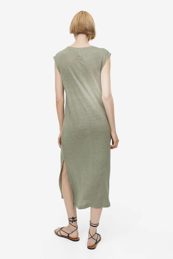 Linen Jersey Dress