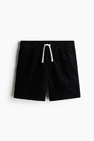 Regular Fit Corduroy Shorts