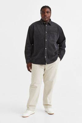 corduroy shirt h&m