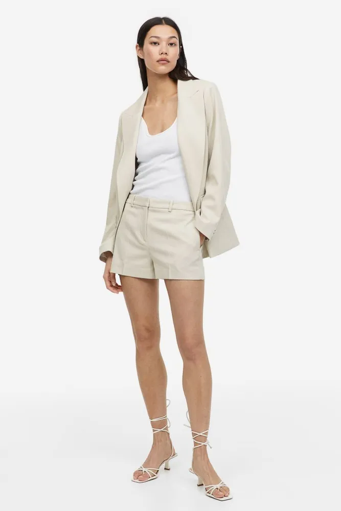 blazer and shorts set h&m