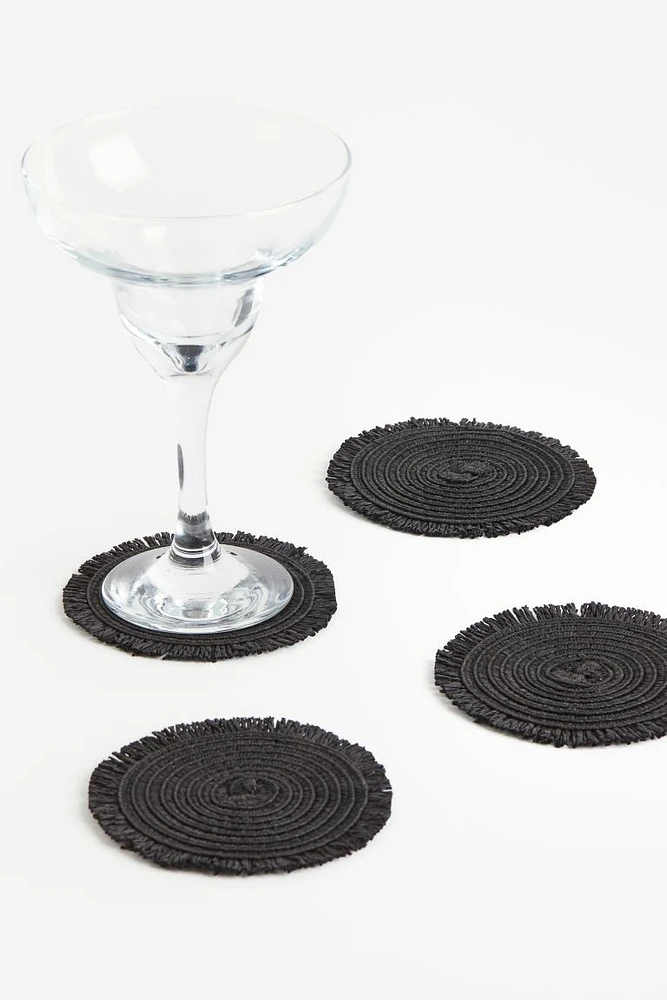 4-pack Straw Coasters
