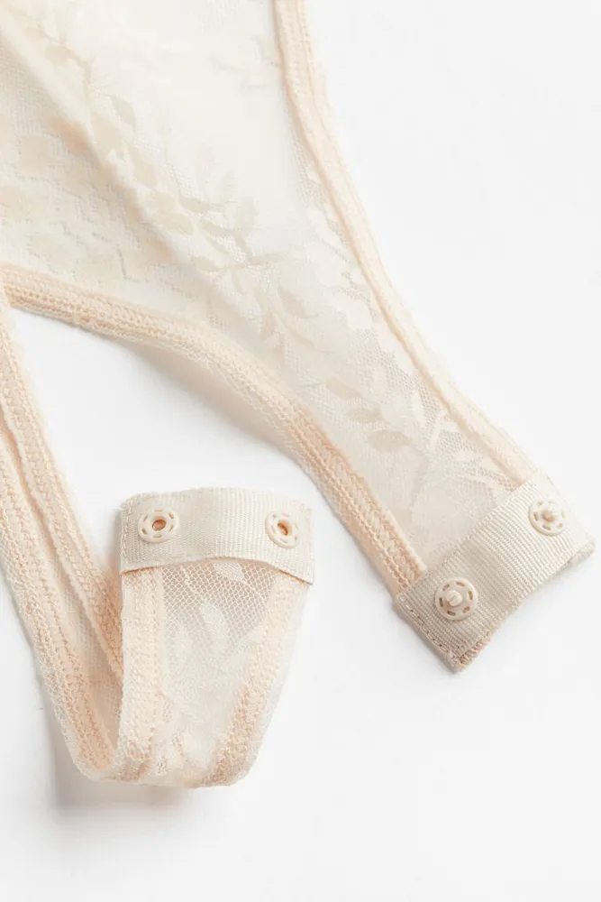 Lace Thong Bodysuit