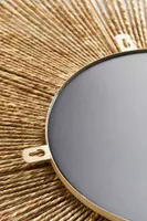 Large Seagrass-framed Mirror