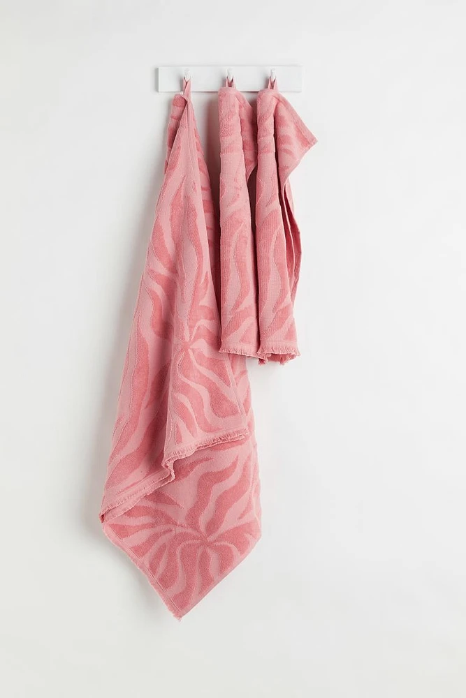 Jacquard-weave Bath Towel