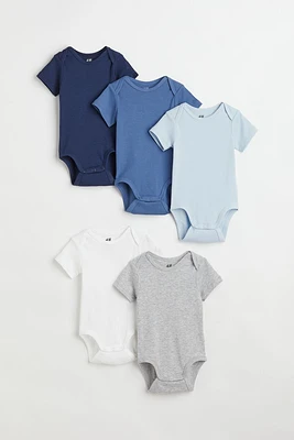 5-pack Cotton Bodysuits