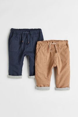 2-pack Lined Pull-on Pants
