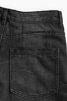 Low Denim Cargo Shorts