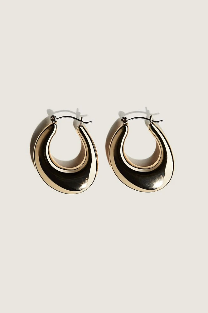 Chunky Hoop Earrings