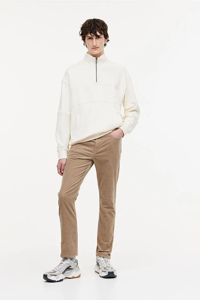 Slim Fit Corduroy Pants