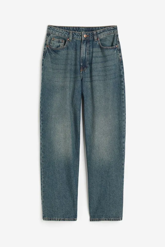 90s Baggy High Cargo Jeans