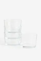 4-pack Beverage Glasses