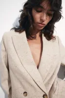 Oversized Double-breasted Blazer