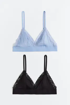 2-pack Soft-cup Jersey Bras