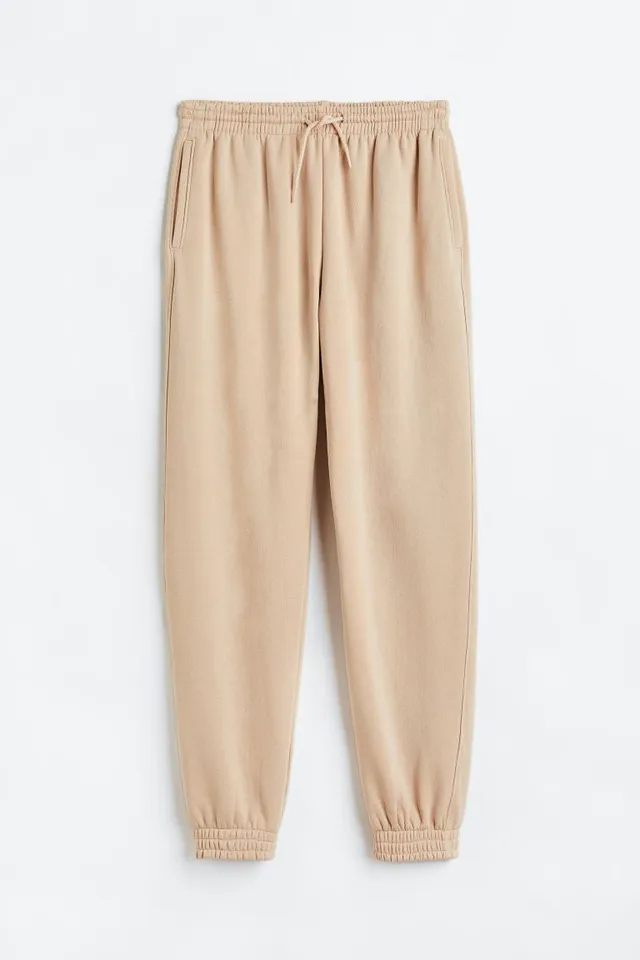 Slouchy High-Waisted Cinched Sweatpants