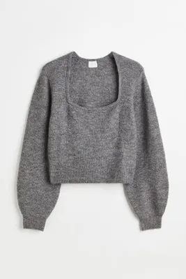 H&M+ Rib-knit Sweater
