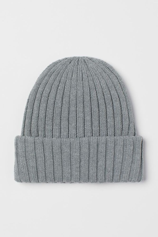 Rib-knit Hat