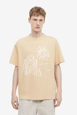 T-shirt imprimé Coupe Décontractée