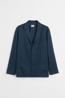 Regular Fit Unconstructed Linen Jacket
