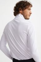 Slim Fit Cotton Turtleneck Shirt