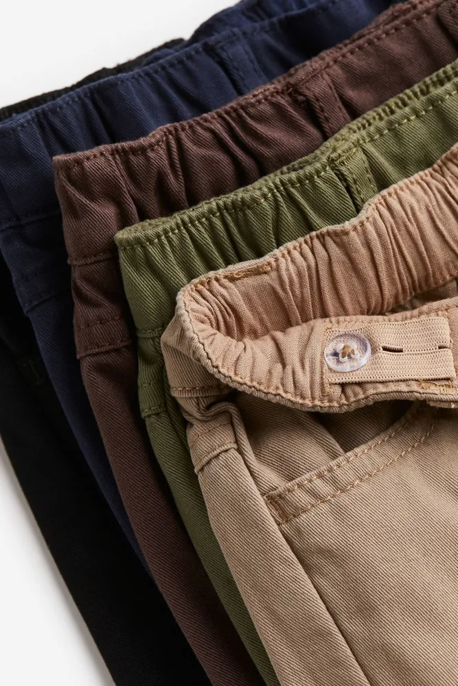 5-pack Relaxed Tapered Fit Pants