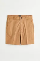 Regular Fit Cotton chino shorts