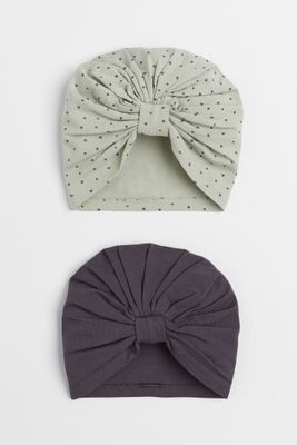 2-pack Cotton Turbans