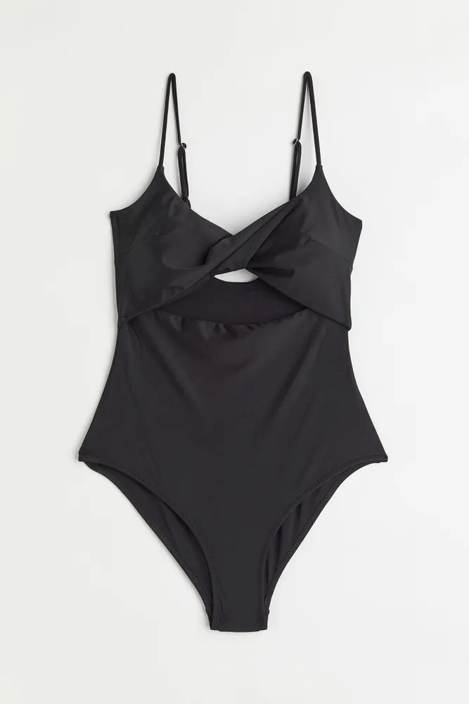 H&M High-leg Bodysuit  Bodysuit, Black bodysuit, High leg