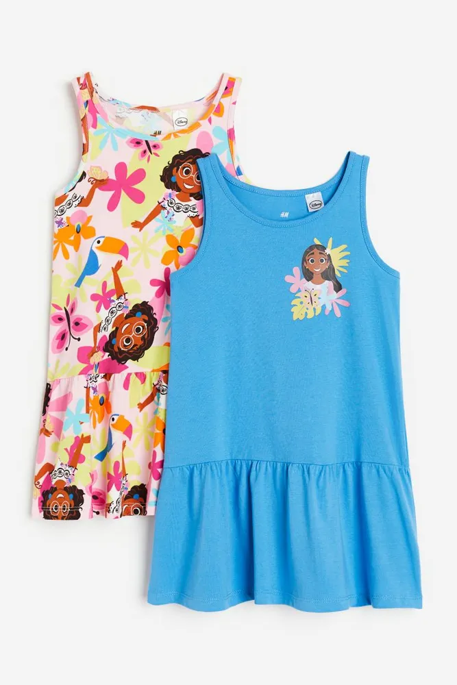 2-pack Printed Cotton Dresses