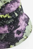 Patterned Cotton Bucket Hat