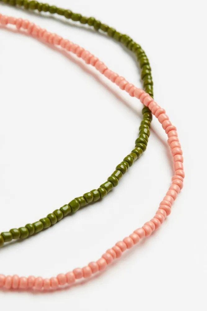 2-pack Beaded Necklaces