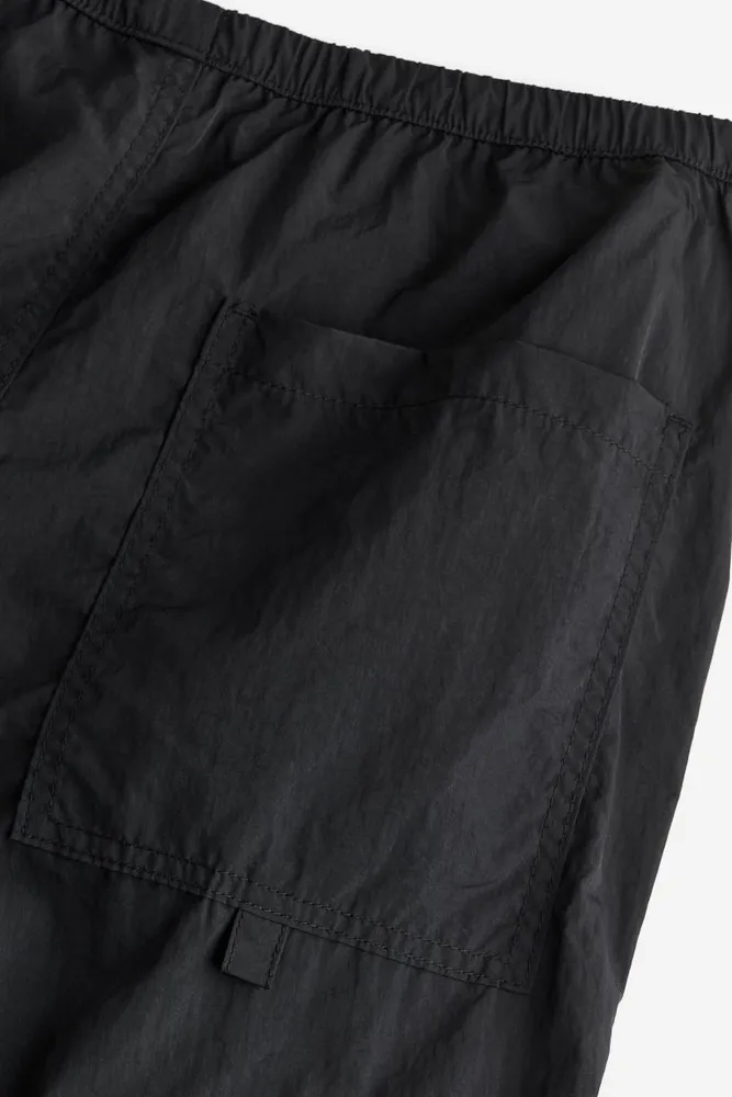 Nylon Parachute Pants