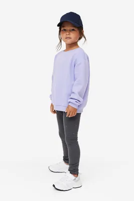 Lot de 2 leggings en jersey épais