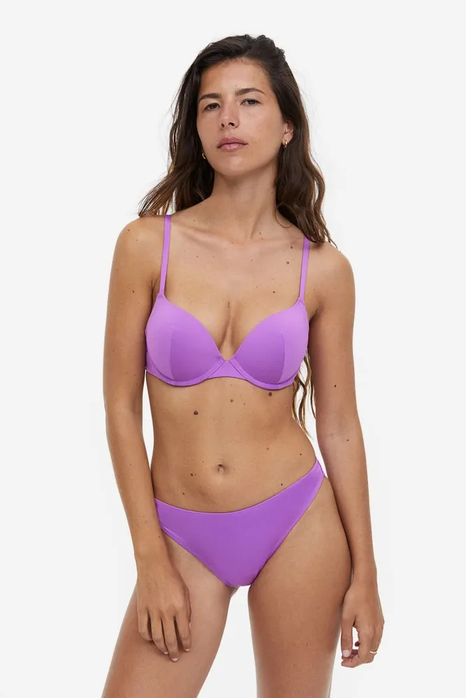 H&M Soft-cup Bralette with a Sheen
