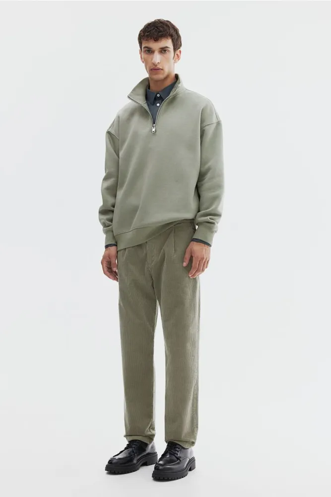 Regular Fit Corduroy Pants