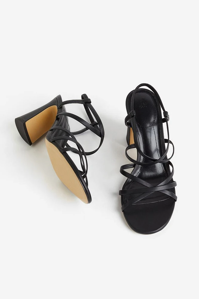 Strappy Heeled Sandals