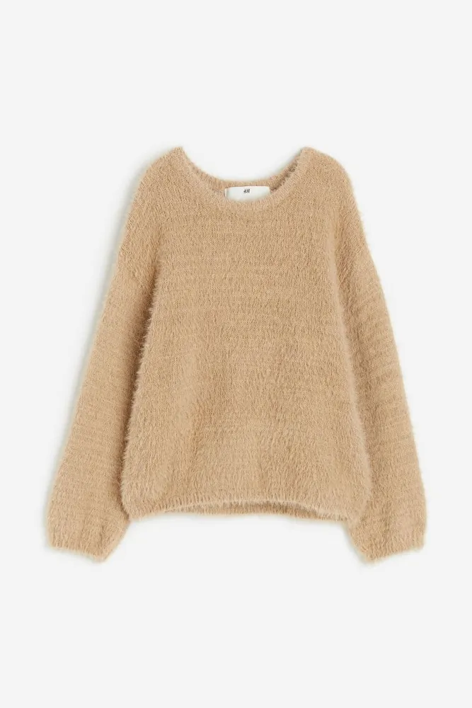 Fluffy-knit Sweater