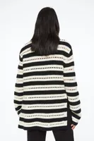 MAMA Before & After Pointelle-knit Sweater