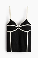 Corset-style Camisole Top