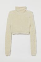 Fluffy Crop Sweater