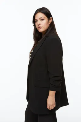 Gathered-sleeve Jacket