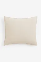 Washed Linen-blend Pillowcase