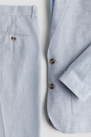 Linen-blend Suit