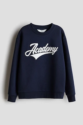 Crew-neck sweatshirt