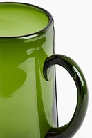Tapered Glass Pitcher