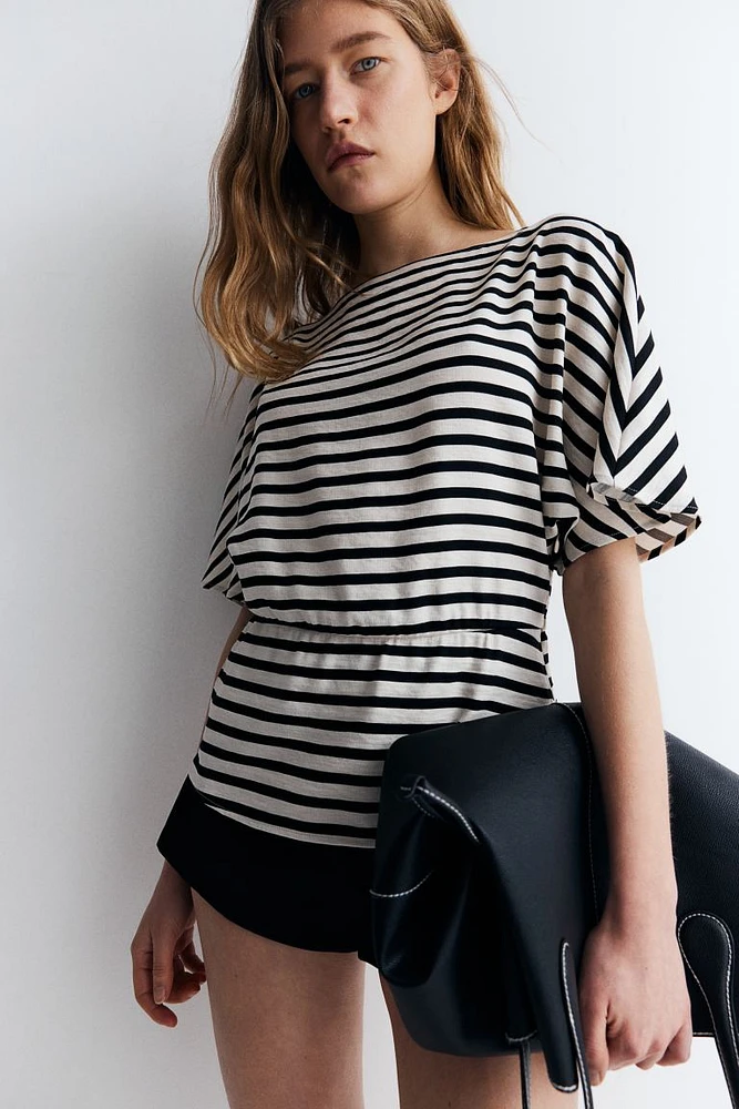 Tapered-waist Blouse